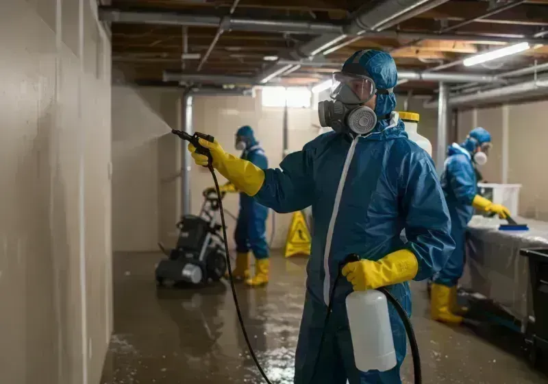 Basement Sanitization and Antimicrobial Treatment process in Niwot, CO